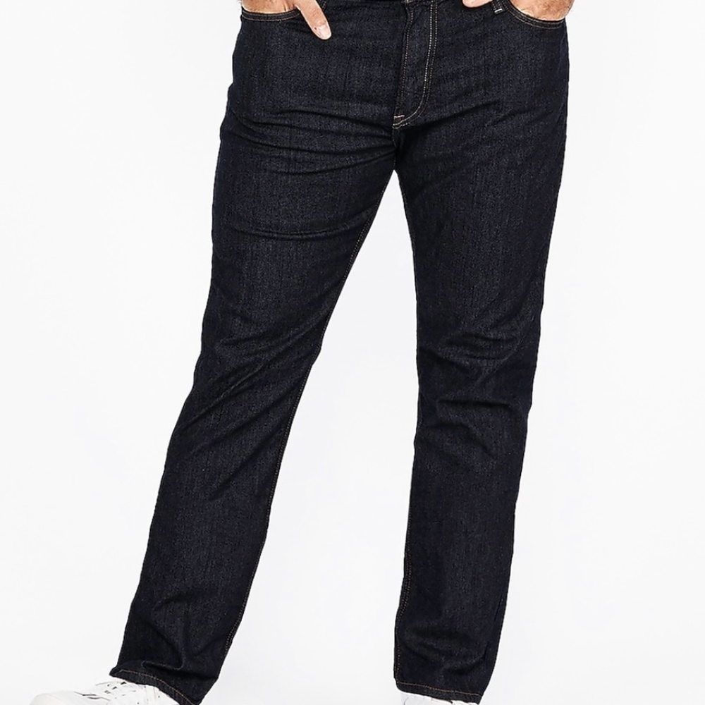 Express Slim Dark Wash Stretch Jeans